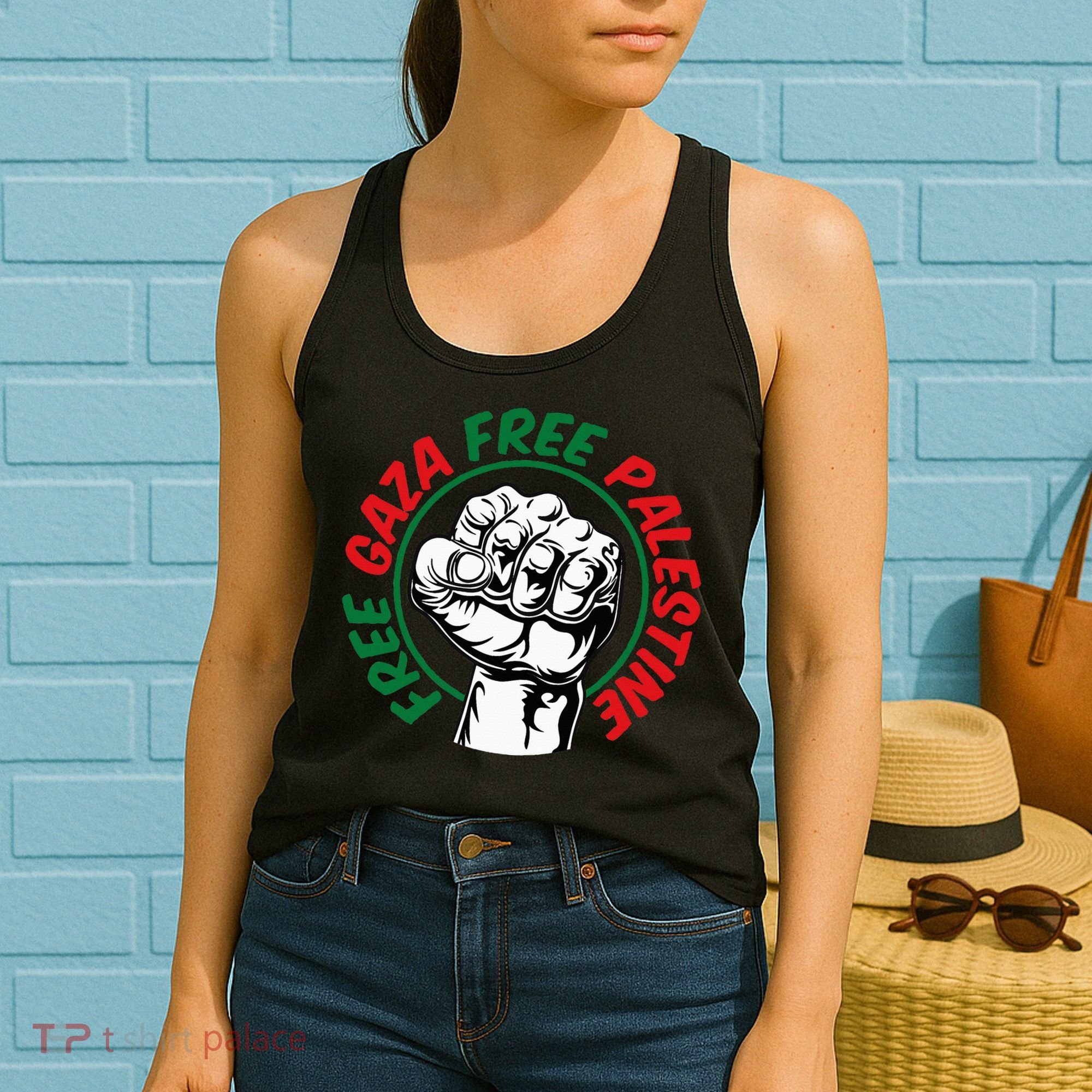 Free Gaza  Women's Tank Top