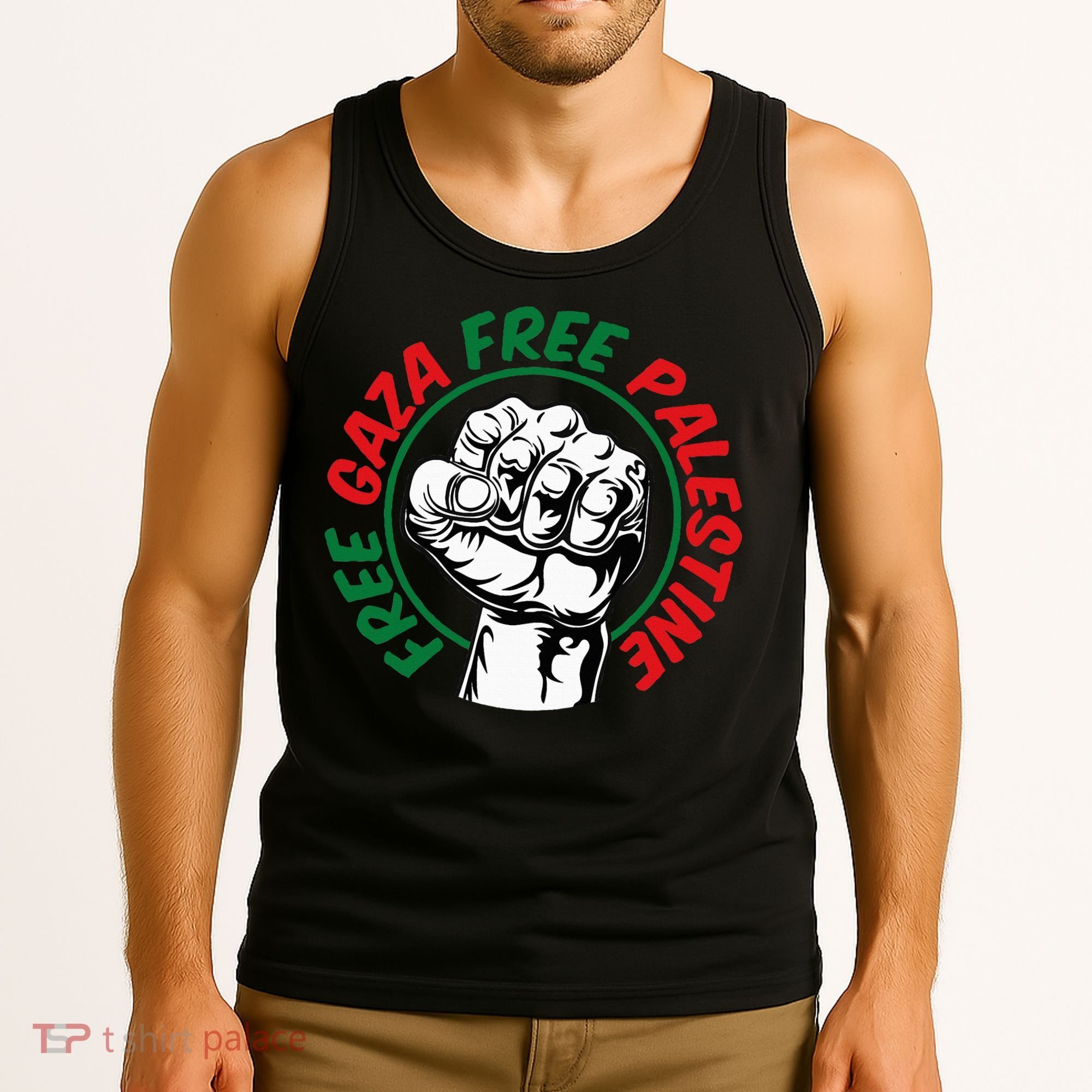 Free Gaza  Tank Top