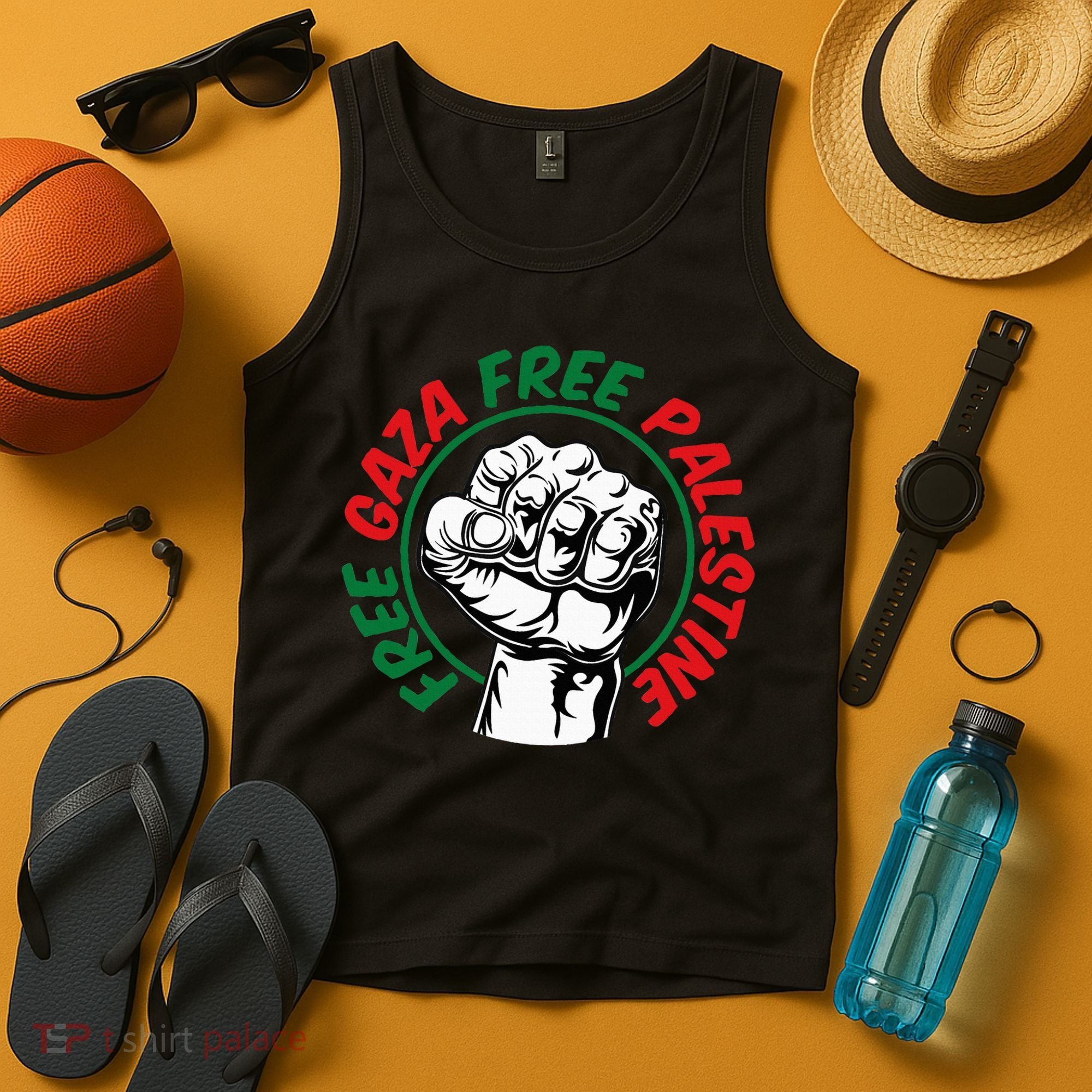Free Gaza  Tank Top