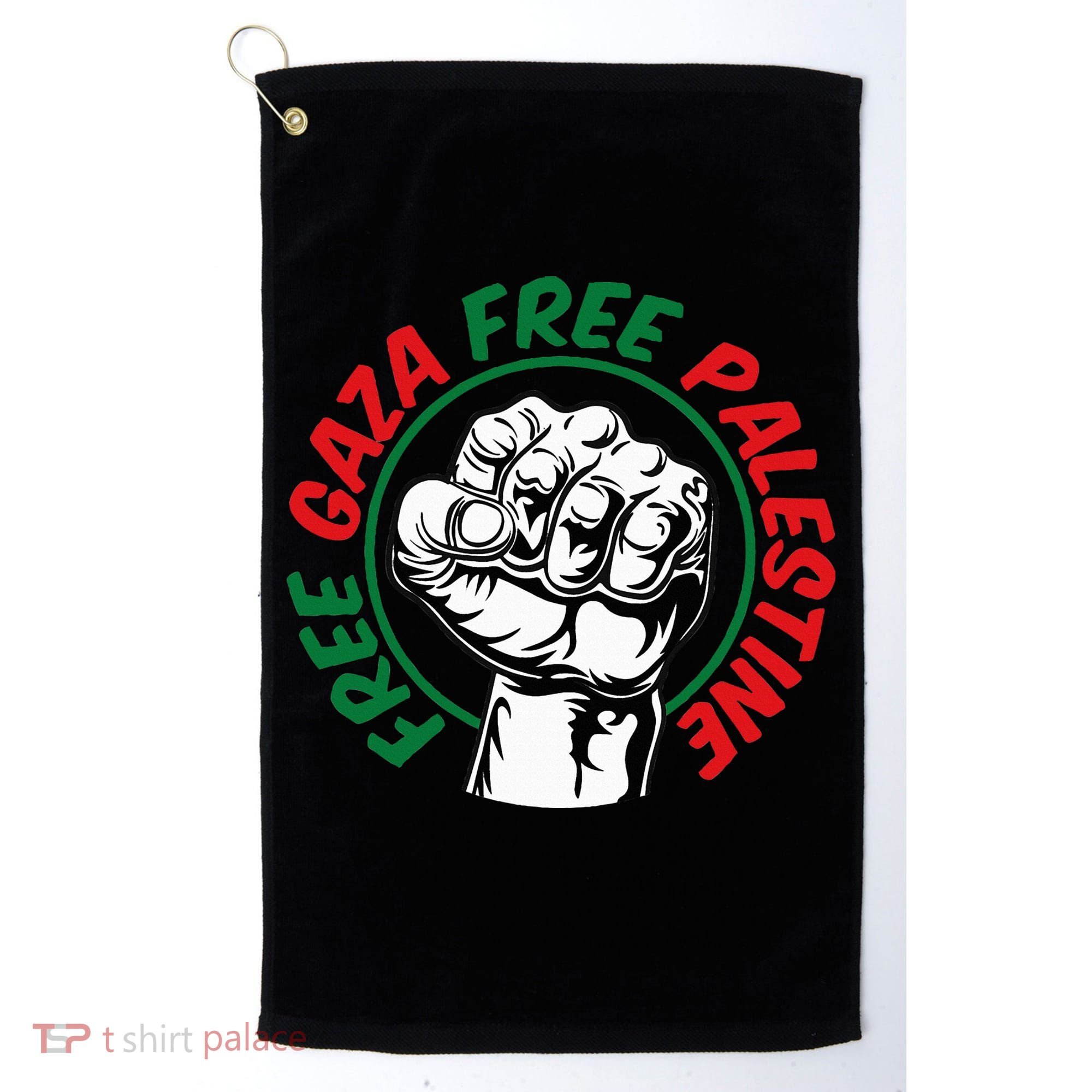 Free Gaza  Golf Towel