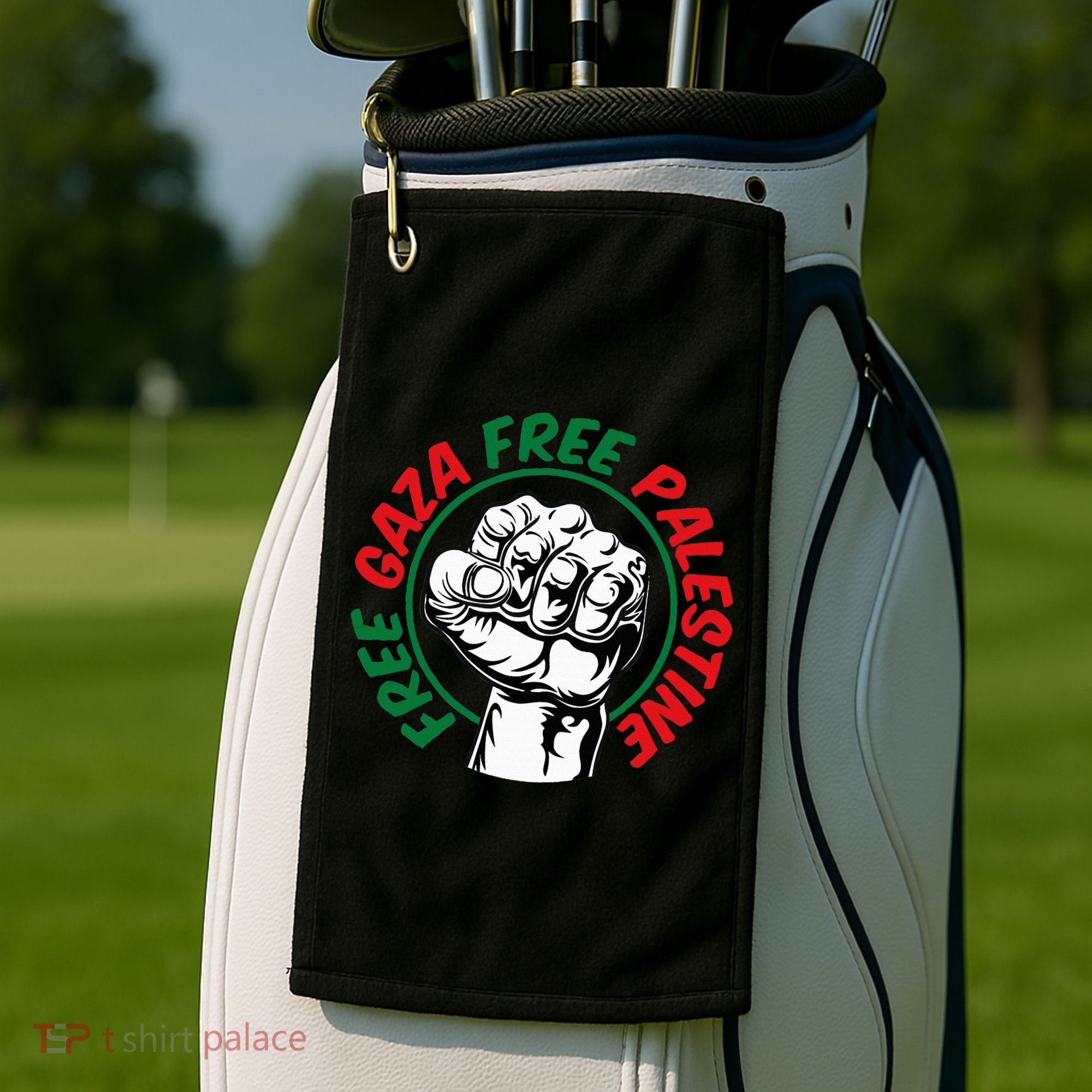 Free Gaza  Golf Towel