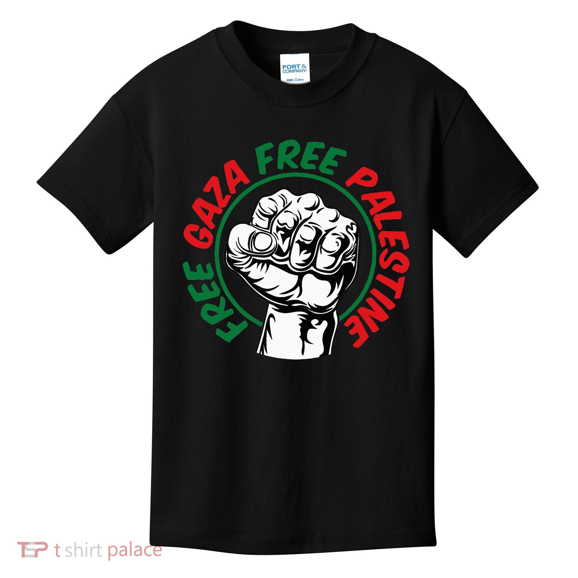 Free Gaza  Kids T-Shirt