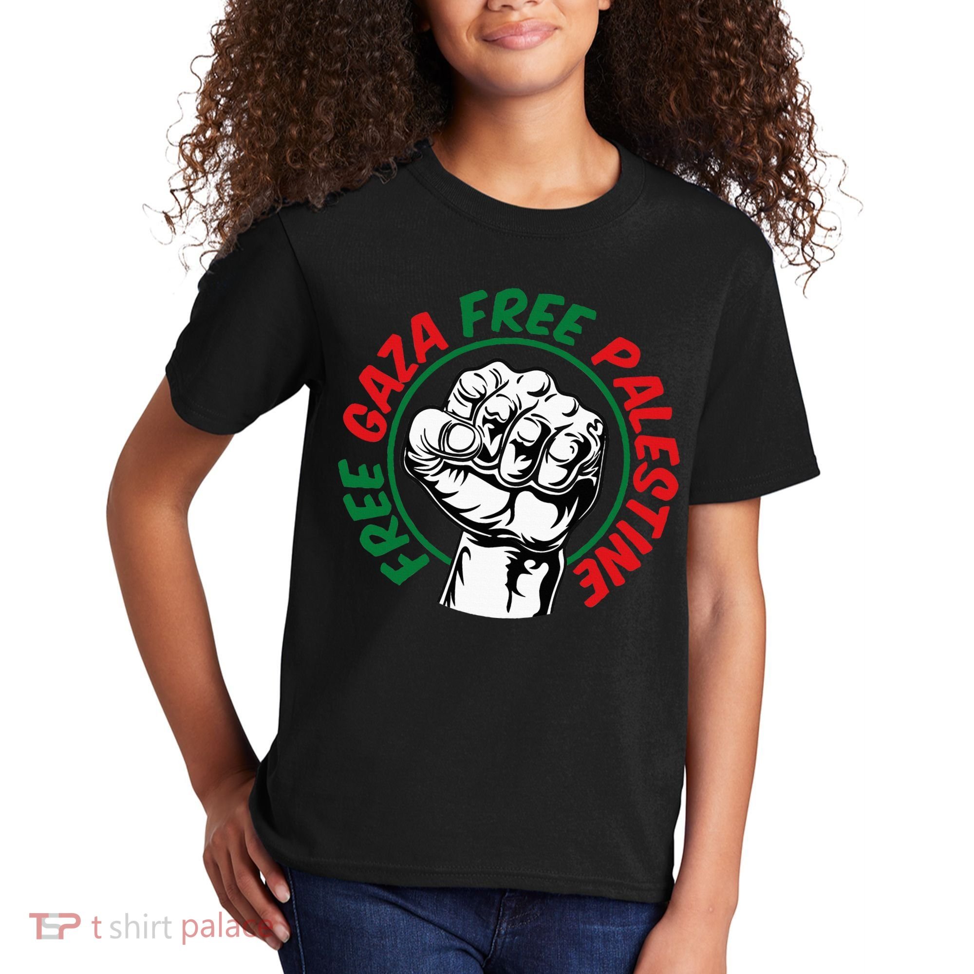 Free Gaza  Kids T-Shirt