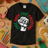 Free Gaza  Kids T-Shirt thumb 3