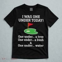 Funny Golf For  I Was One Under Golfing T-Shirt thumb 5