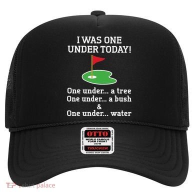Funny Golf For  I Was One Under Golfing Hat
