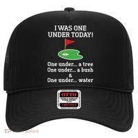 Funny Golf For  I Was One Under Golfing Hat thumb 0