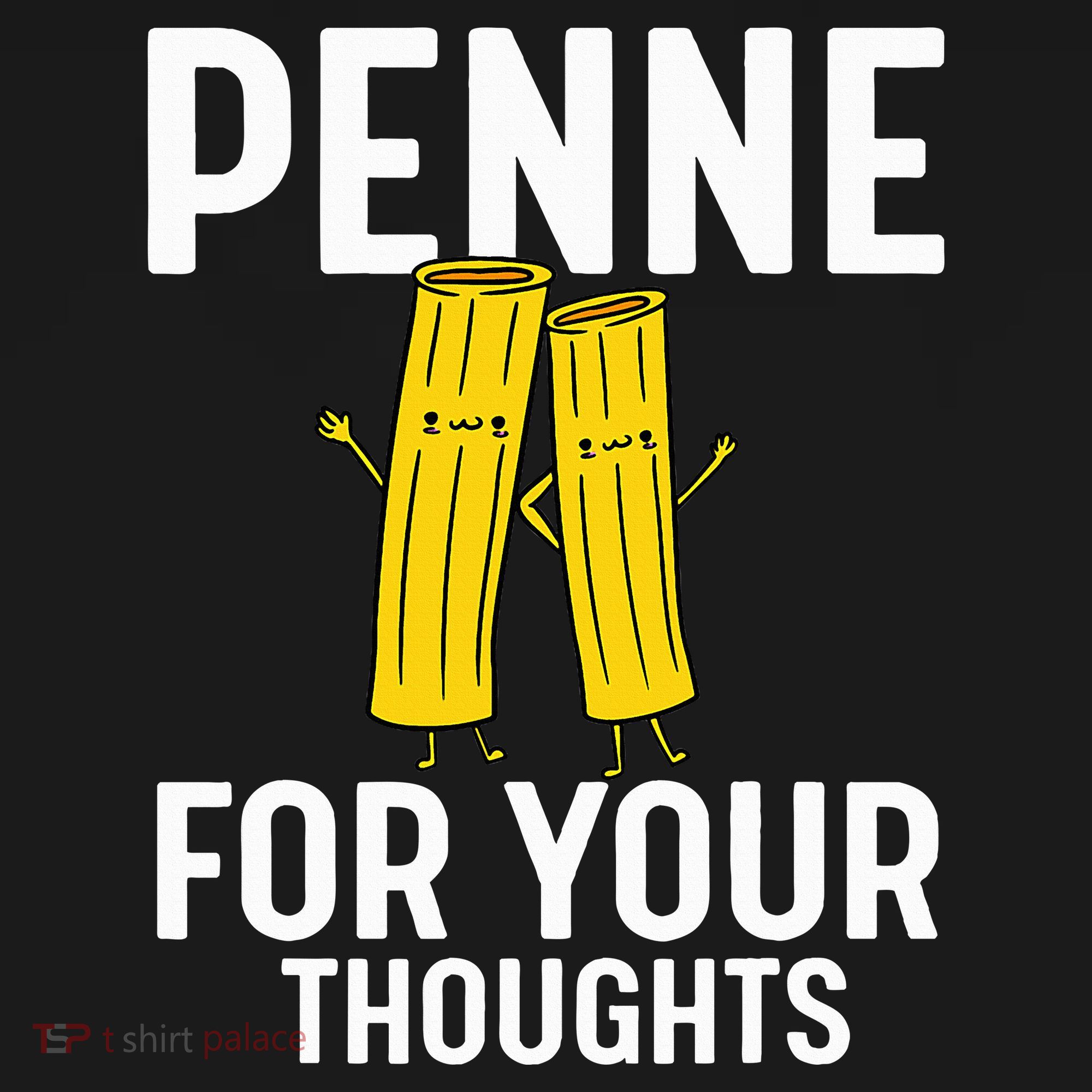 Funny Gifts For Pasta Lovers Penne For Your Thoughts Women's Hoodie