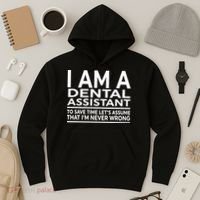 Funny Gift For Dental Assistant Coworker Birthday Hoodie thumb 3
