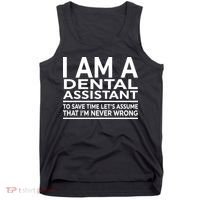 Funny Gift For Dental Assistant Coworker Birthday Tank Top thumb 0