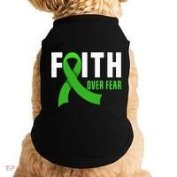 Faith God Fear Traumatic Brain Injury Awareness TBI Warrior Doggie Tank thumb 0