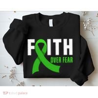 Faith God Fear Traumatic Brain Injury Awareness TBI Warrior Sweatshirt thumb 2