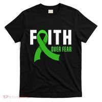Faith God Fear Traumatic Brain Injury Awareness TBI Warrior T-Shirt thumb 0