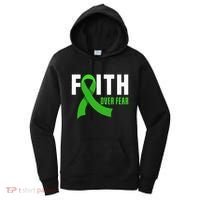 Faith God Fear Traumatic Brain Injury Awareness TBI Warrior Women's Hoodie thumb 0