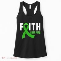 Faith God Fear Traumatic Brain Injury Awareness TBI Warrior Women's Tank Top thumb 0