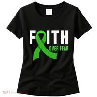 Faith God Fear Traumatic Brain Injury Awareness TBI Warrior Women's T-Shirt thumb 0