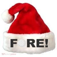 Fore Golf Santa Hat thumb 0
