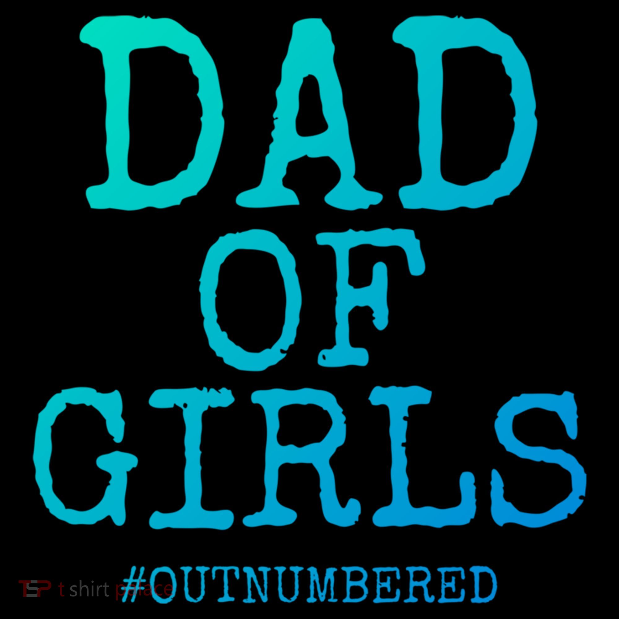Father Gift From Daughters Funny Dad Of #Outnumbered Cool Gift Coffee Mug