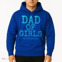 Father Gift From Daughters Funny Dad Of #Outnumbered Cool Gift Hoodie thumb 2