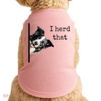 Funny Gifts For Border Collie Lovers Herd That Doggie Tank thumb 0