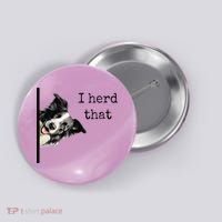 Funny Gifts For Border Collie Lovers Herd That Button thumb 0