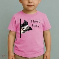 Funny Gifts For Border Collie Lovers Herd That Toddler T-Shirt thumb 2