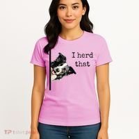 Funny Gifts For Border Collie Lovers Herd That Women's T-Shirt thumb 4