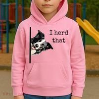 Funny Gifts For Border Collie Lovers Herd That Kids Hoodie thumb 2