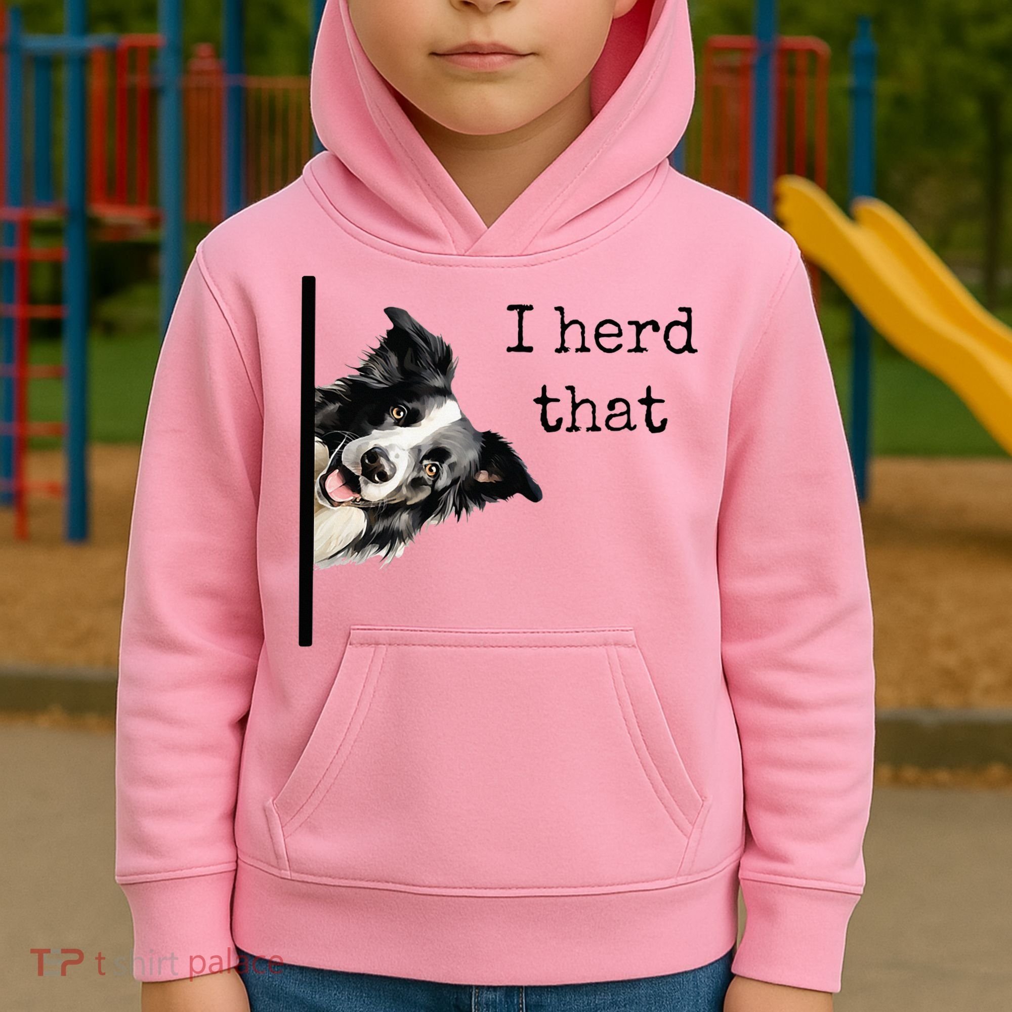 Funny Gifts For Border Collie Lovers Herd That Kids Hoodie