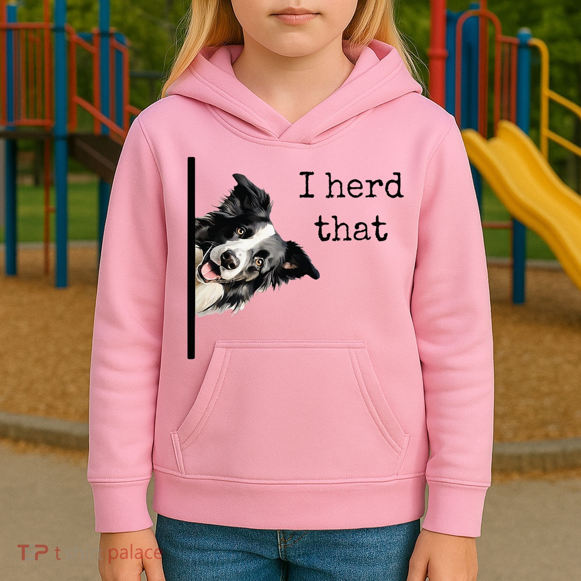Funny Gifts For Border Collie Lovers Herd That Kids Hoodie