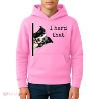 Funny Gifts For Border Collie Lovers Herd That Kids Hoodie thumb 4