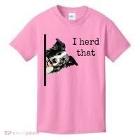 Funny Gifts For Border Collie Lovers Herd That Kids T-Shirt thumb 0