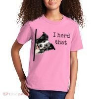 Funny Gifts For Border Collie Lovers Herd That Kids T-Shirt thumb 2