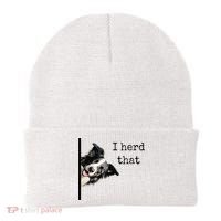 Funny Gifts For Border Collie Lovers Herd That Beanie thumb 0