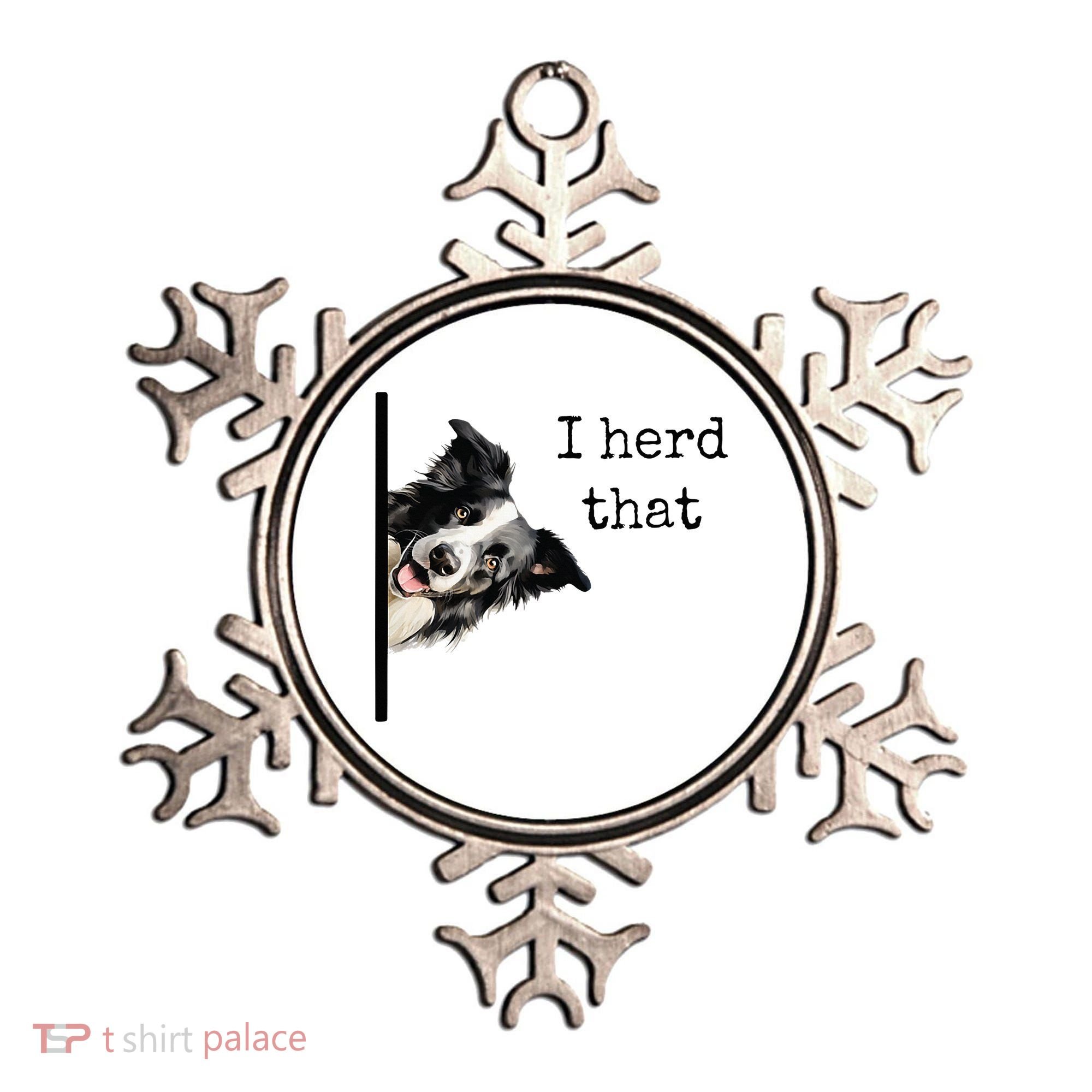 Funny Gifts For Border Collie Lovers Herd That Ornament