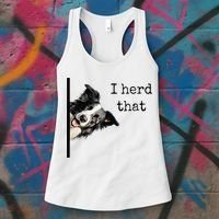 Funny Gifts For Border Collie Lovers Herd That Women's Tank Top thumb 3