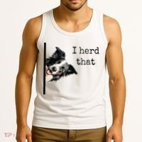 Funny Gifts For Border Collie Lovers Herd That Tank Top thumb 3