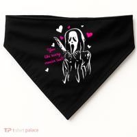 Funny Ghost Face You Like Scary Movies Too USA-Made Doggie Bandana thumb 0