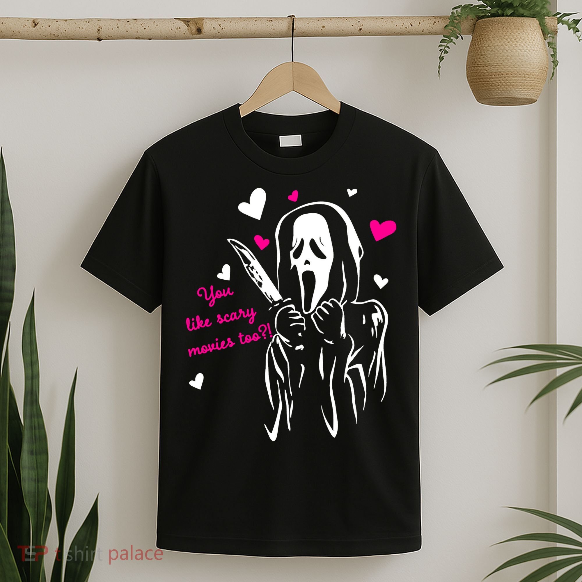 Funny Ghost Face You Like Scary Movies Too T-Shirt