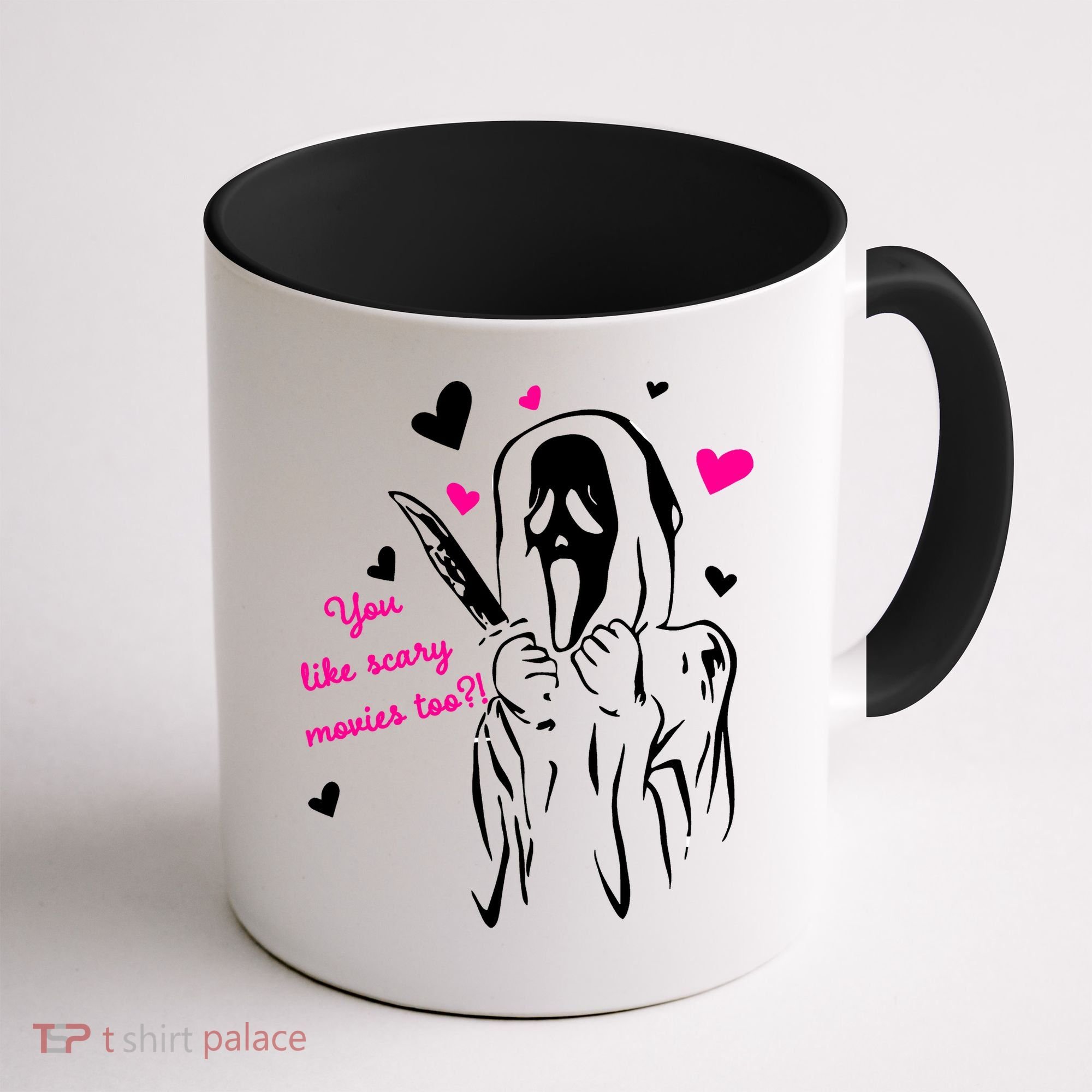 Funny Ghost Face You Like Scary Movies Too Coffee Mug