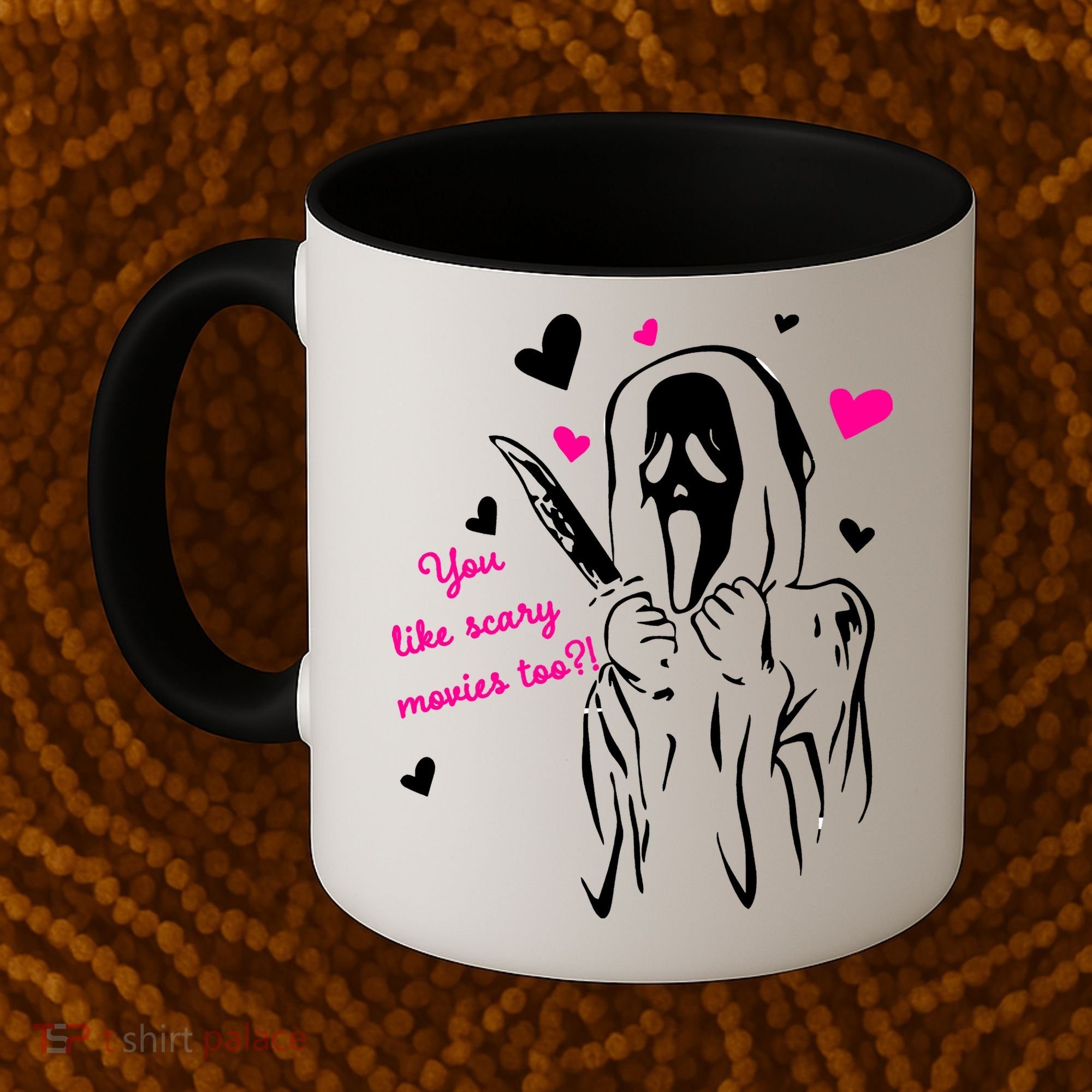 Funny Ghost Face You Like Scary Movies Too Coffee Mug