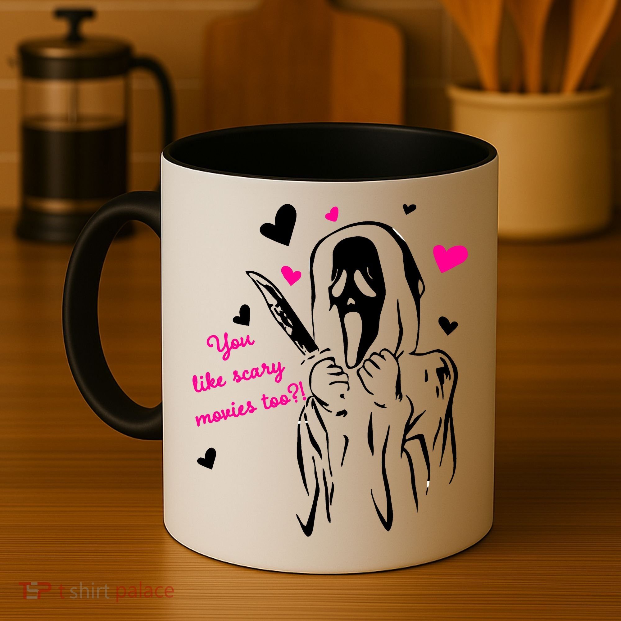 Funny Ghost Face You Like Scary Movies Too Coffee Mug