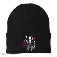 Funny Ghost Face You Like Scary Movies Too Beanie thumb 0
