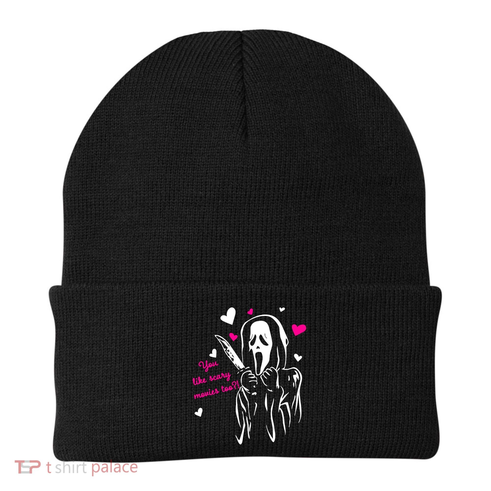 Funny Ghost Face You Like Scary Movies Too Beanie