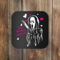 Funny Ghost Face You Like Scary Movies Too Coaster thumb 0