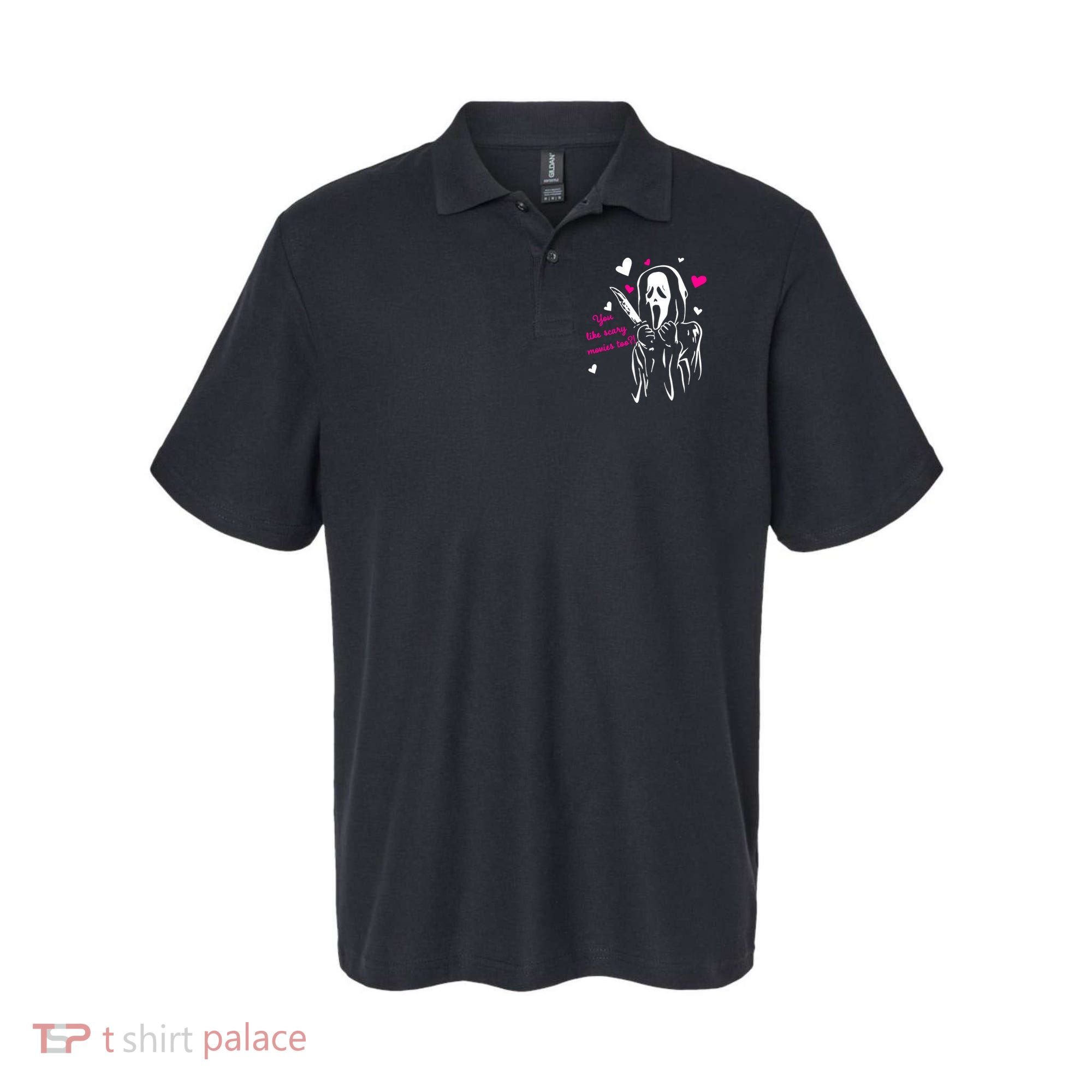 Funny Ghost Face You Like Scary Movies Too Polo