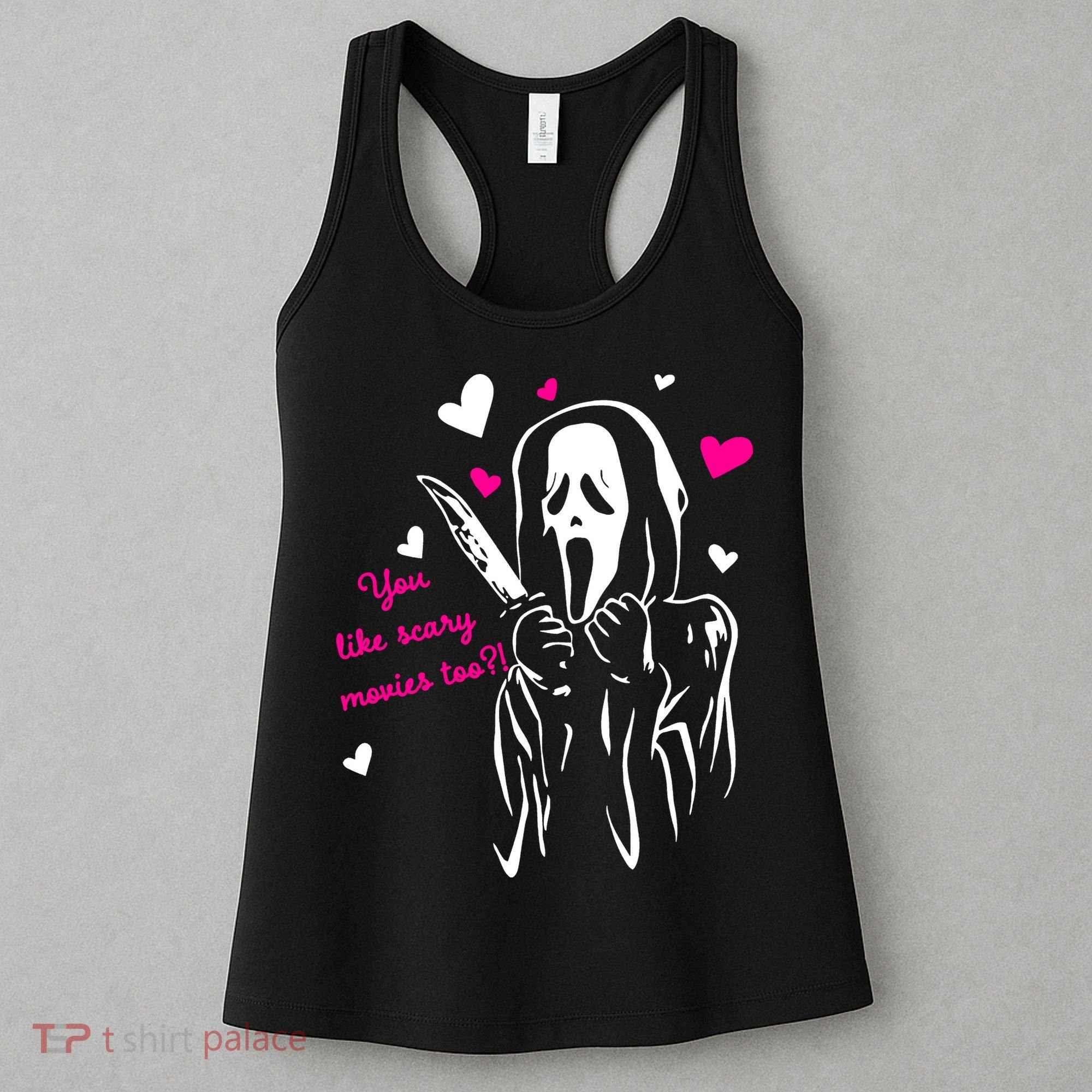 Funny Ghost Face You Like Scary Movies Too Women's Tank Top