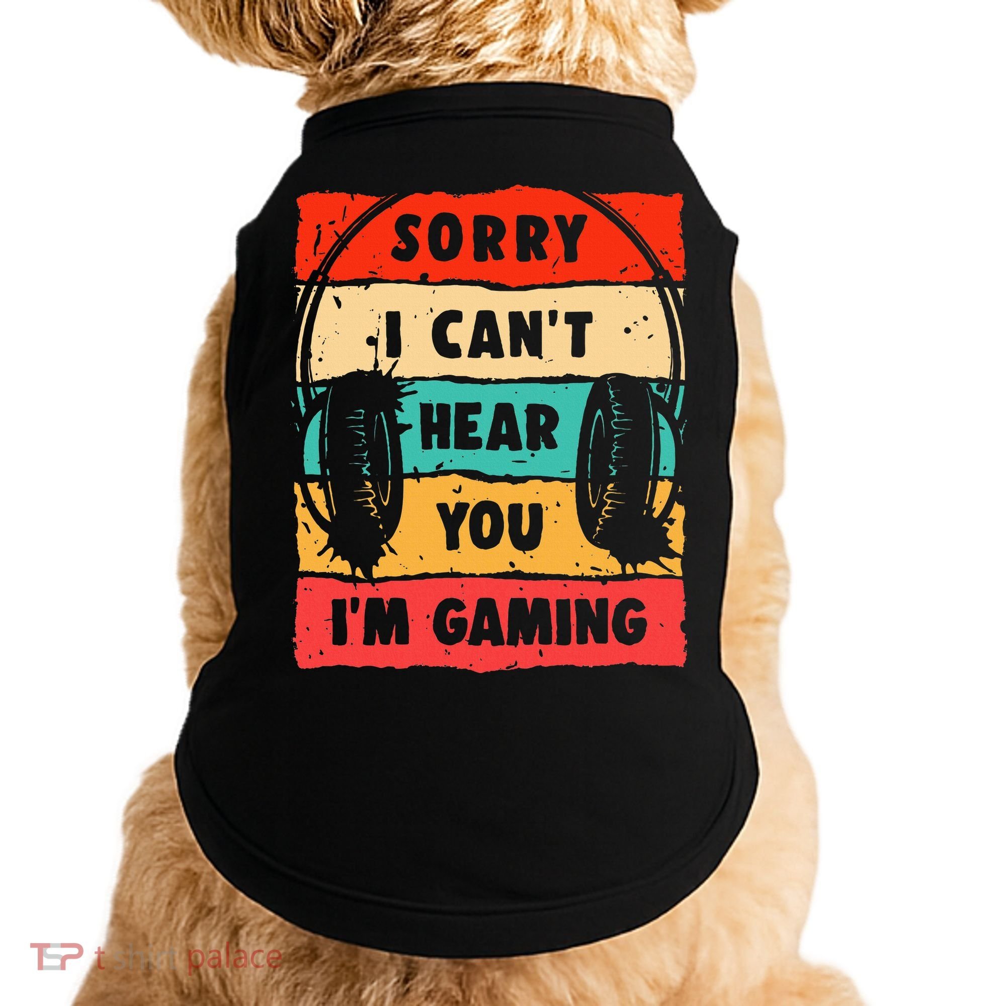 Funny Gamer For Boy Video Gaming Doggie Tank