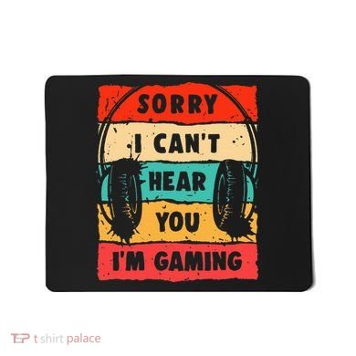 Funny Gamer For Boy Video Gaming Mousepad