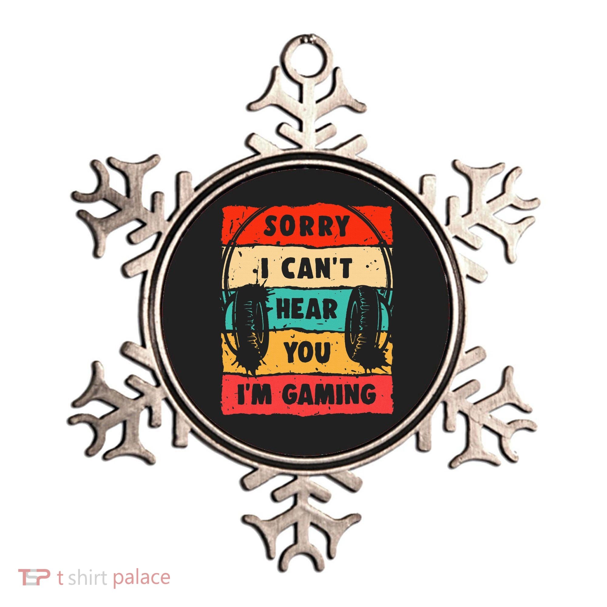 Funny Gamer For Boy Video Gaming Ornament